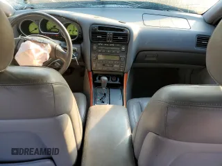2001 Lexus GS 300 with VIN JT8BD69S710148070, listed as a Copart auction lot 50574035 with 159,555 mi miles and Salvage Title. Bid and sale history available at DreamBid. Image 8.