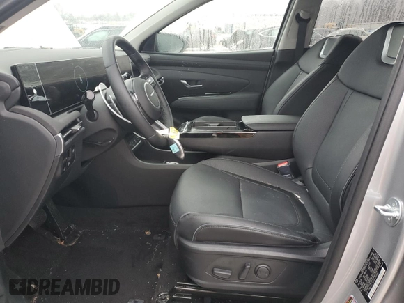 2025 Hyundai Tucson Limited with VIN 5NMJECDE7SH499993, listed as a Copart auction lot 44008095 with 2,087 mi miles and Salvage Title. Bid and sale history available at carsss.com. Image 7.