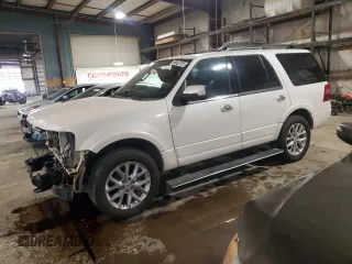2015 Ford Expedition Limited z VIN 1FMJU2AT5FEF46944, wystawiony jako Copart lot #56932725 z przebiegiem 173 179 mil mil oraz Szkoda całkowita • Salvage title. Historia ofert i sprzedaży dostępna na DreamBid. Obrazek 1.