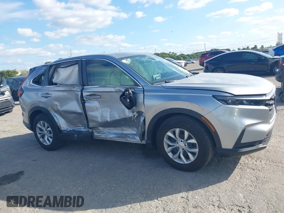 2024 Honda CR-V LX with VIN 2HKRS3H21RH308688, listed as a IAAI auction lot 41350785 with 19,835 mi miles and . Bid and sale history available at DreamBid. Image 13.