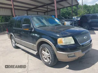 2004 Ford Expedition Eddie Bauer with VIN 1FMFU17L64LA30396, listed as a IAAI auction lot 42556368 with 235,767 mi miles and . Bid and sale history available at DreamBid. Image 1.