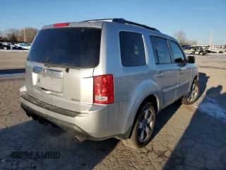 2014 Honda Pilot EX-L with VIN 5FNYF4H53EB020616, listed as a Copart auction lot 41699005 with 124,698 mi miles and Salvage Title. Bid and sale history available at DreamBid. Image 3.