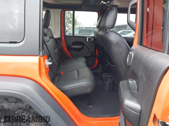 2019 Jeep Wrangler Unlimited Sport S with VIN 1C4HJXDG7KW568441, listed as a IAAI auction lot 41142271 with 73,698 mi miles and . Bid and sale history available at DreamBid. Image 8.