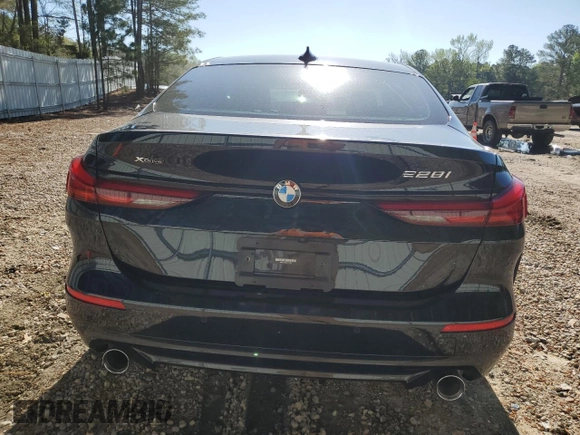 2020 BMW 2 Series 228i xDrive with VIN WBA73AK09L7F57347, listed as a Copart auction lot 47777333 with 21,236 mi miles. Bid and sale history available at carsss.com. Image 6.