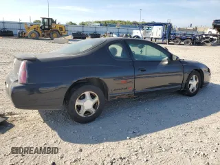 2000 Chevrolet Monte Carlo SS with VIN 2G1WX12K4Y9364989, listed as a Copart auction lot 71746954 with 0 mi miles and Non Repairable. Bid and sale history available at carsss.com. Image 3.