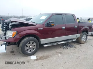 2009 Ford F-150 XL with VIN 1FTPW12V79KC62854, listed as a IAAI auction lot 41513528 with 252,813 mi miles. Bid and sale history available at carsss.com. Image 2.