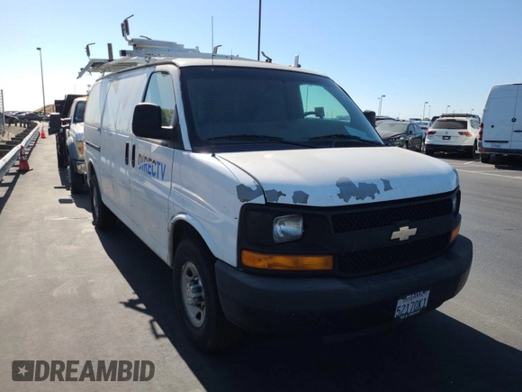 2013 Chevrolet Express Cargo with VIN 1GCWGFCA6D1142155, listed as a IAAI auction lot 42670323 with 213,723 mi miles and . Bid and sale history available at DreamBid. Image 15.
