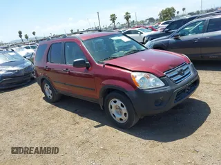 2006 Honda CR-V LX z VIN JHLRD78536C053077, wystawiony jako IAAI lot #42016550 z przebiegiem 254 259 mil mil oraz . Historia ofert i sprzedaży dostępna na DreamBid. Obrazek 1.