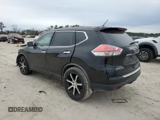 2015 Nissan Rogue S with VIN KNMAT2MT9FP511816, listed as a Copart auction lot 46486825 with 139,709 mi miles and Salvage Title. Bid and sale history available at DreamBid. Image 2.