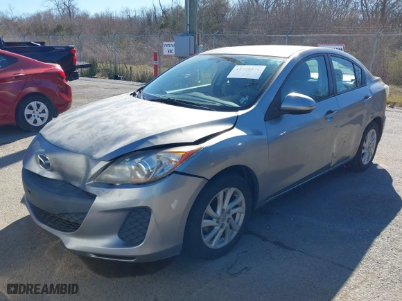 2012 Mazda Mazda3 i Touring with VIN JM1BL1VF1C1514215, listed as a IAAI auction lot 41728974 with 209,802 mi miles. Bid and sale history available at carsss.com. Image 17.