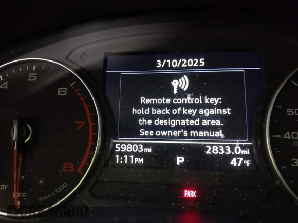 2018 Audi Q5 Premium Plus with VIN WA1BNAFY4J2163960, listed as a IAAI auction lot 41758638 with 59,803 mi miles. Bid and sale history available at carsss.com. Image 7.
