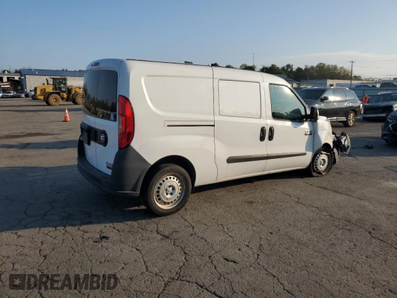 2015 Ram ProMaster City Cargo Tradesman with VIN ZFBERFAT8F6A24839, listed as a Copart auction lot 72232384 with 118,227 mi miles and Salvage Title. Bid and sale history available at DreamBid. Image 3.