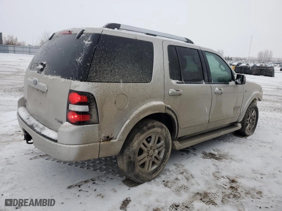 2007 Ford Explorer Limited with VIN 1FMEU75807UB02253, listed as a Copart auction lot 43357835 with 225,289 mi miles and Clean Title. Bid and sale history available at carsss.com. Image 3.