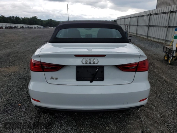 2015 Audi A3 1.8T Premium Plus with VIN WAU5CLFF1F1135370, listed as a Copart auction lot 63923464 with 66,194 mi miles and Salvage Title. Bid and sale history available at carsss.com. Image 6.