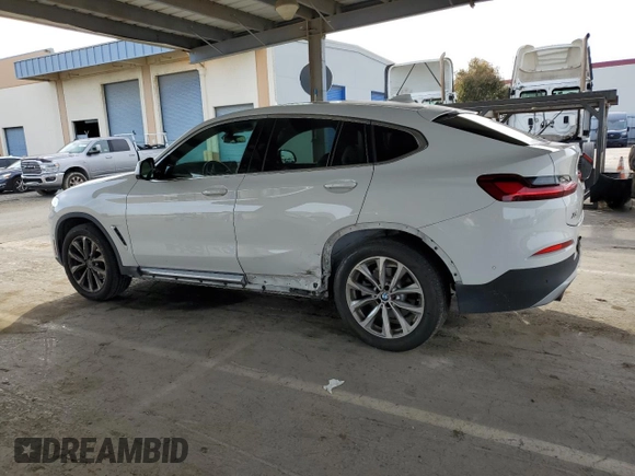 2019 BMW X4 xDrive30i with VIN 5UXUJ3C52KLG53648, listed as a Copart auction lot 48374685 with 73,708 mi miles and Salvage Title. Bid and sale history available at carsss.com. Image 2.