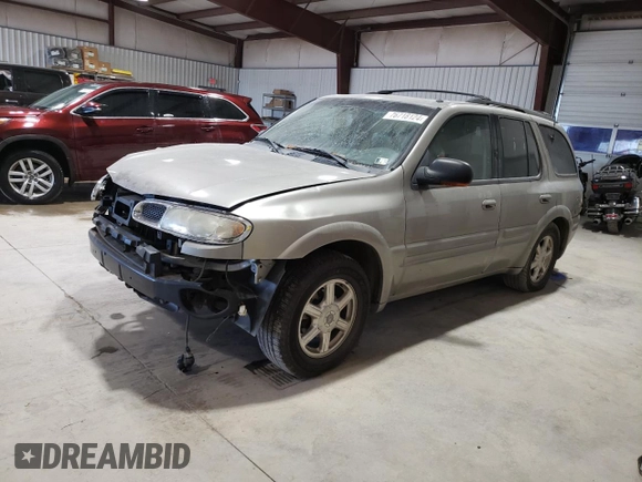 2002 Oldsmobile Bravada z VIN 1GHDT13S722200855, wystawiony jako Copart lot #76718124 z przebiegiem 186 266 mil mil oraz Szkoda całkowita • Salvage title. Historia ofert i sprzedaży dostępna na DreamBid. Obrazek 1.