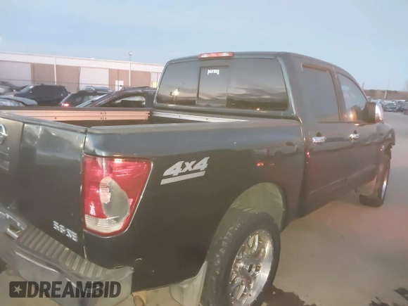 2004 Nissan Titan LE with VIN 1N6AA07B84N511373, listed as a IAAI auction lot 41200457 with 172,783 mi miles and . Bid and sale history available at DreamBid. Image 14.