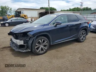 2016 Lexus RX 350 with VIN 2T2BZMCA6GC042596, listed as a Copart auction lot 61742275 with 161,064 mi miles and Salvage title. Bid and sale history available at DreamBid. Image 1.
