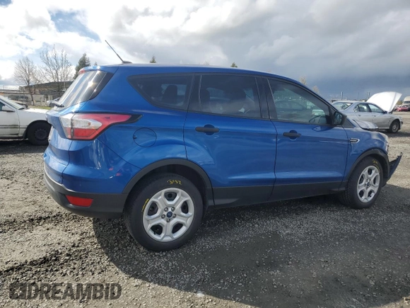 2018 Ford Escape S with VIN 1FMCU0F79JUA04835, listed as a Copart auction lot 51241215 with 49,308 mi miles and Salvage Title. Bid and sale history available at carsss.com. Image 3.