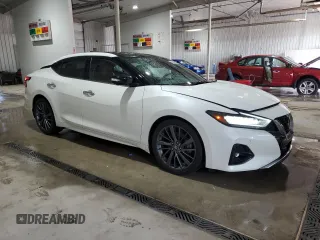 2020 Nissan Maxima Platinum with VIN 1N4AA6FV3LC362999, listed as a Copart auction lot 54349255 with 63,992 mi miles and Salvage Title. Bid and sale history available at carsss.com. Image 4.