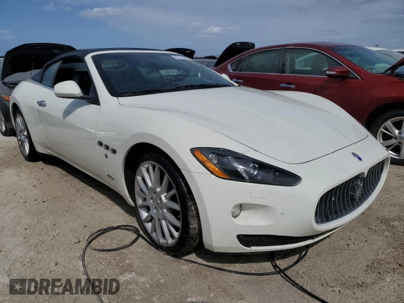 2013 Maserati GranTurismo Sport with VIN ZAM45MMA9D0070109, listed as a Copart auction lot 75174884 with Not provided miles and Salvage title. Bid and sale history available at DreamBid. Image 4.