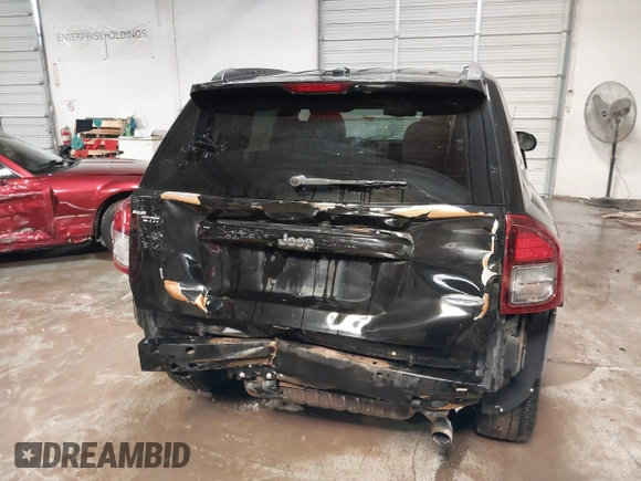 2016 Jeep Compass Latitude with VIN 1C4NJCEA5GD548777, listed as a IAAI auction lot 41263925 with 155,214 mi miles and . Bid and sale history available at DreamBid. Image 6.