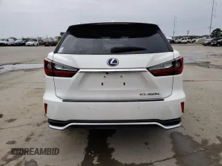 2019 Lexus RX with VIN JTJDGKCA3K2008420, listed as a Copart auction lot 40931373 with 27,500 mi miles. Bid and sale history available at carsss.com. Image 6.