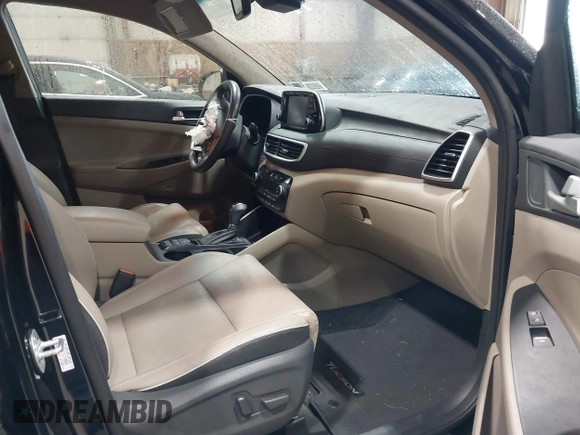 2020 Hyundai Tucson Ultimate with VIN KM8J3CAL2LU188647, listed as a IAAI auction lot 42166531 with 24,521 mi miles and . Bid and sale history available at DreamBid. Image 5.
