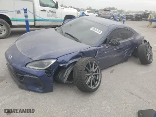 2022 Subaru BRZ Limited with VIN JF1ZDBE18N9700916, listed as a Copart auction lot 46834124 with 34,999 mi miles. Bid and sale history available at carsss.com. Image 1.