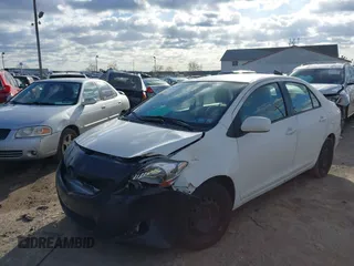 2008 Toyota Yaris with VIN JTDBT903284035531, listed as a IAAI auction lot 41591330 with 142,123 mi miles. Bid and sale history available at carsss.com. Image 6.