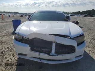 2014 Dodge Charger Police with VIN 2C3CDXAT8EH203468, listed as a Copart auction lot 55890735 with 119,327 mi miles and Salvage title. Bid and sale history available at DreamBid. Image 5.