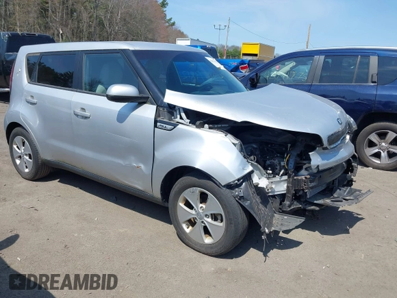 2015 Kia Soul with VIN KNDJN2A26F7767966, listed as a IAAI auction lot 42079812 with 25,870 mi miles and . Bid and sale history available at DreamBid. Image 1.