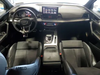 2021 Audi SQ5 Premium Plus with VIN WA1A4AFYXM2088832, listed as a Copart auction lot 79975924 with 3,984 mi miles and Salvage Title. Bid and sale history available at carsss.com. Image 8.