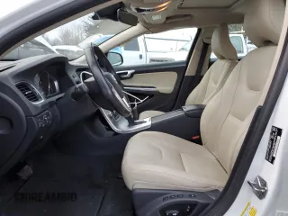 2017 Volvo V60 Premier with VIN YV140MEKXH1346821, listed as a Copart auction lot 88649475 with 68,048 mi miles and Salvage Title. Bid and sale history available at carsss.com. Image 7.