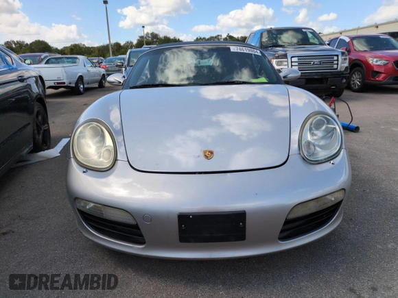 2006 Porsche Boxster с VIN WP0CA29866U710780, выставлен на аукционе Copart как лот 74619804 с пробегом Не указан миль и На запчасти • Non repairable. История ставок и продаж доступна на DreamBid. Изображение 5.