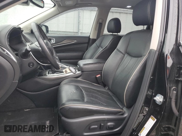 2020 Infiniti QX60 Luxe with VIN 5N1DL0MM6LC517551, listed as a Copart auction lot 50402165 with 56,061 mi miles and Salvage Title. Bid and sale history available at DreamBid. Image 7.