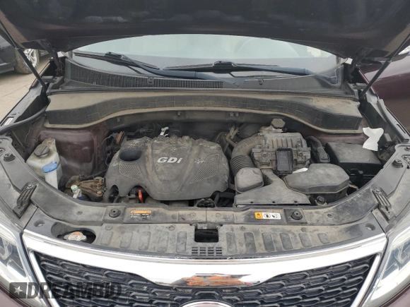 2015 Kia Sorento LX with VIN 5XYKT3A67FG569046, listed as a Copart auction lot 48377495 with 107,982 mi miles and Clean Title. Bid and sale history available at carsss.com. Image 12.