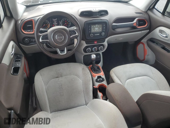 2015 Jeep Renegade Latitude with VIN ZACCJABH4FPC16004, listed as a Copart auction lot 49983745 with 88,859 mi miles and Clean Title. Bid and sale history available at carsss.com. Image 8.
