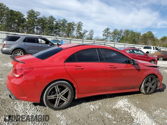 2016 Mercedes-Benz CLA 250 with VIN WDDSJ4EB5GN358933, listed as a Copart auction lot 81888663 with 90,371 mi miles and . Bid and sale history available at DreamBid. Image 3.