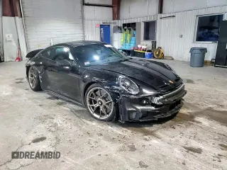 2023 Porsche 911 GT3 with VIN WP0AC2A94PS270884, listed as a Copart auction lot 80861614 with 43,830 mi miles and Salvage Title. Bid and sale history available at carsss.com. Image 11.