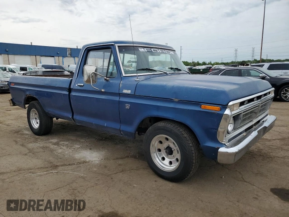 1976 Ford F-150 z VIN F15YPC50769, wystawiony jako Copart lot #56647675 z przebiegiem 4 501 mil mil oraz Czysty tytuł • Clean title. Historia ofert i sprzedaży dostępna na DreamBid. Obrazek 4.