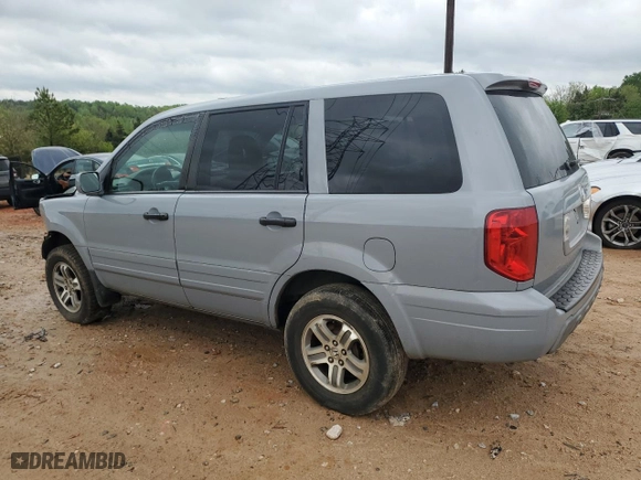 2004 Honda Pilot EX with VIN 2HKYF185X4H579532, listed as a Copart auction lot 52068875 with 216,251 mi miles and Salvage Title. Bid and sale history available at carsss.com. Image 2.