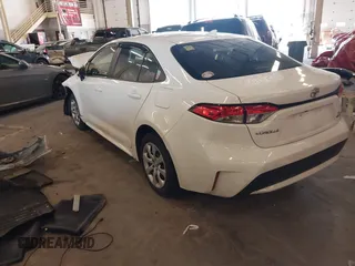 2022 Toyota Corolla LE with VIN JTDEPMAE8N3007433, listed as a IAAI auction lot 41665118 with 54,875 mi miles. Bid and sale history available at carsss.com. Image 3.