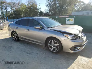 2020 Subaru Legacy Limited with VIN 4S3BWAN62L3010901, listed as a Copart auction lot 48632545 with 56,690 mi miles and Salvage title. Bid and sale history available at DreamBid. Image 4.
