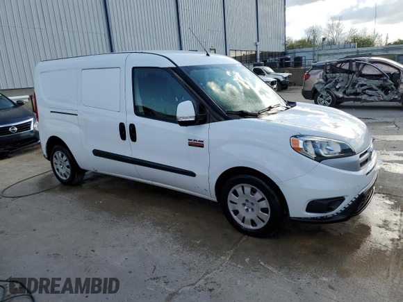 2015 Ram ProMaster City Cargo Tradesman SLT with VIN ZFBERFBTXF6963244, listed as a Copart auction lot 53054215 with 121,623 mi miles and Salvage Title. Bid and sale history available at carsss.com. Image 4.