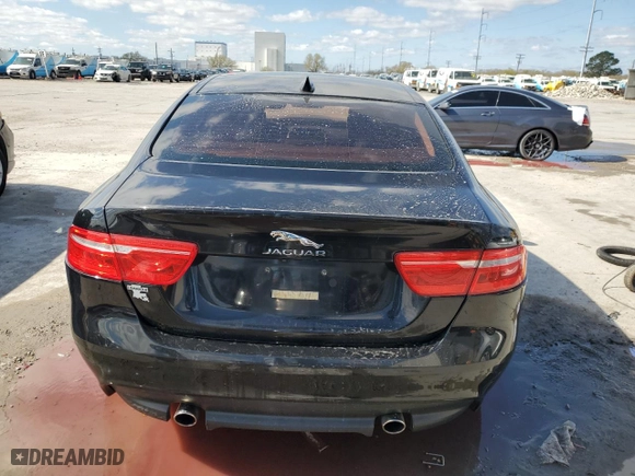 2017 Jaguar XE 25t with VIN SAJAR4BG7HA977736, listed as a Copart auction lot 48751375 with 121,674 mi miles and Salvage Title. Bid and sale history available at carsss.com. Image 6.