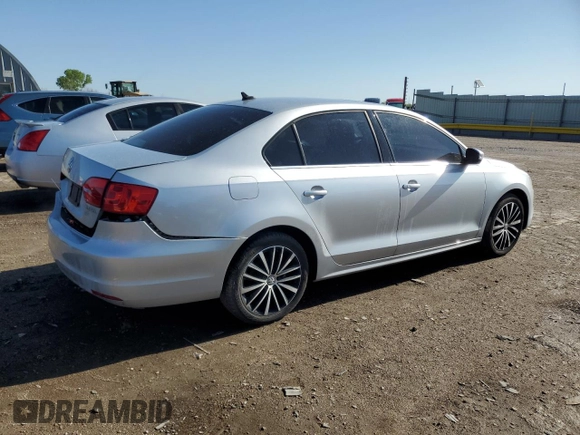 2013 Volkswagen Jetta SEL with VIN 3VWLX7AJ9DM392257, listed as a Copart auction lot 54011485 with 119,903 mi miles and Salvage title. Bid and sale history available at DreamBid. Image 3.