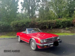 1987 Mercedes-Benz 560 with VIN WDBBA48D8HA065591, listed as a Copart auction lot 73538474 with 119,516 mi miles and Clean Title. Bid and sale history available at carsss.com. Image 1.