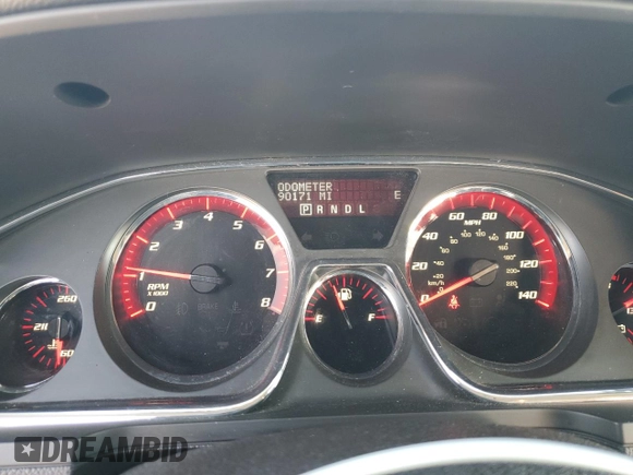 2014 GMC Acadia SLE z VIN 1GKKRNED5EJ116601, wystawiony jako Copart lot #54774595 z przebiegiem 90 171 mil mil oraz Szkoda całkowita • Salvage title. Historia ofert i sprzedaży dostępna na DreamBid. Obrazek 9.