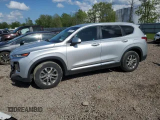 2020 Hyundai Santa Fe SE z VIN 5NMS2CAD1LH166747, wystawiony jako Copart lot #57093145 z przebiegiem 62 744 mil mil oraz Szkoda całkowita • Salvage title. Historia ofert i sprzedaży dostępna na DreamBid. Obrazek 1.